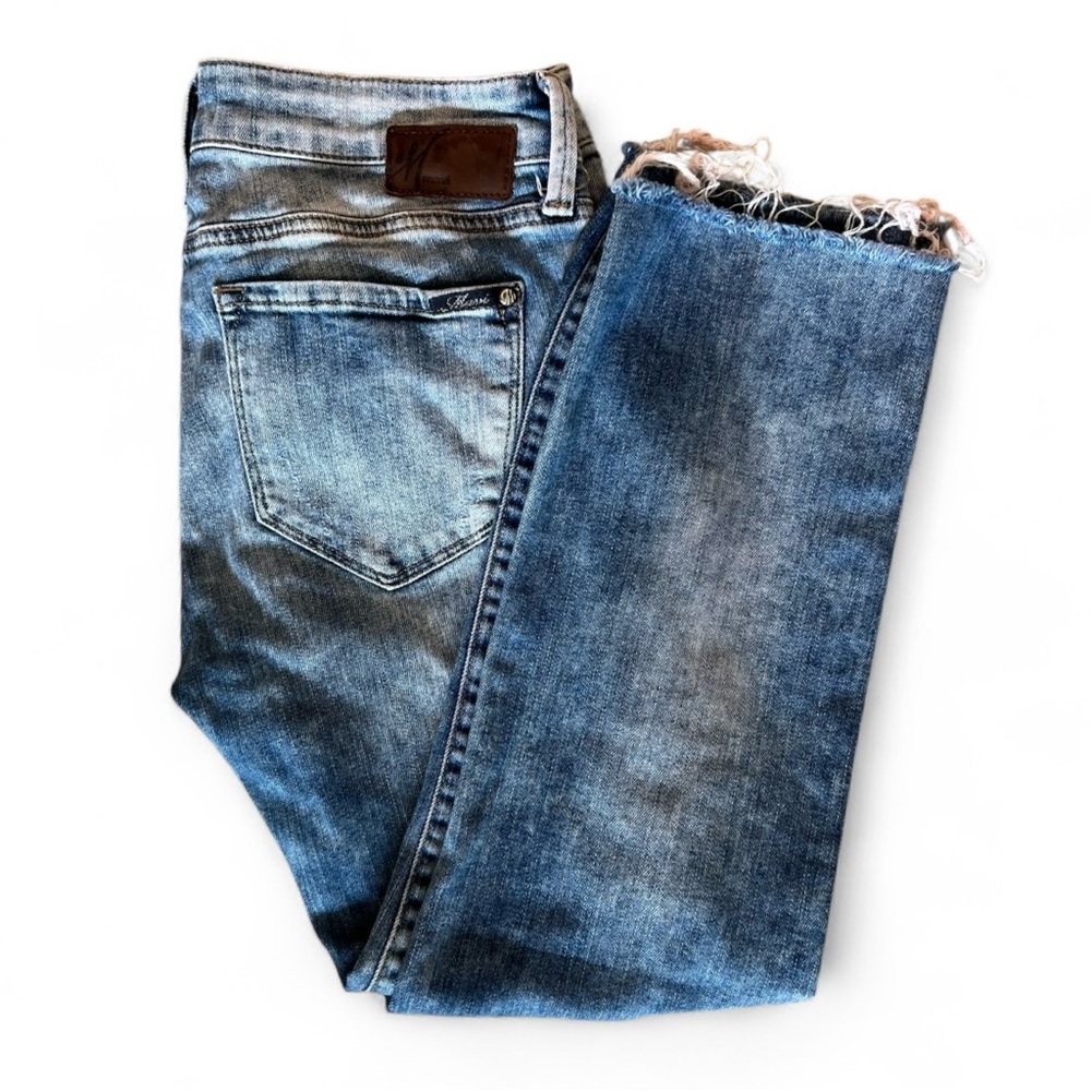 Mavi Emma Slim Boyfriend Distressed Jeans, Sz 28